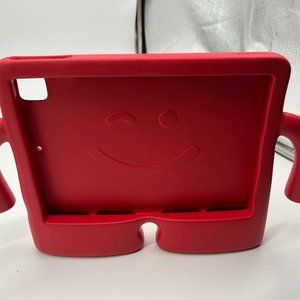 Red iPad Case With Easy Grip Handles AND Yellow and Purple Protective Stand Case